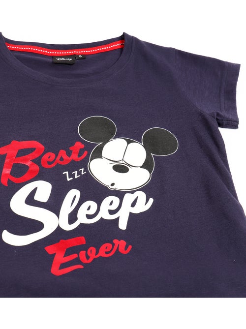 Pyjama à manches courtes Disney Minnie pour fille, idéal pour dormir - Kiabi