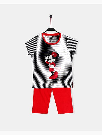 Pyjama à manches courtes Disney Minnie Sailor pour fille