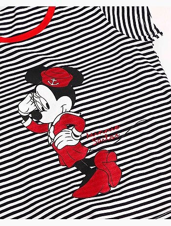 Pyjama à manches courtes Disney Minnie Sailor pour fille