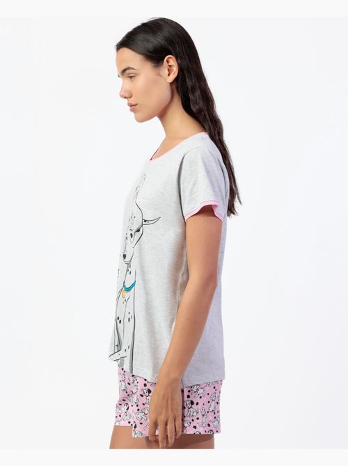 Pyjama à manches courtes Disney pour femme 101 Reasons Why - Kiabi Pyjama à manches courtes Disney pour femme 101 Reasons Why - Kiabi