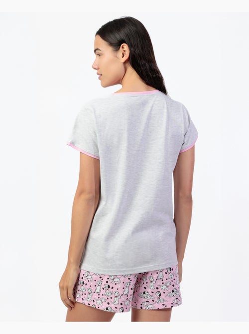 Pyjama à manches courtes Disney pour femme 101 Reasons Why - Kiabi Pyjama à manches courtes Disney pour femme 101 Reasons Why - Kiabi