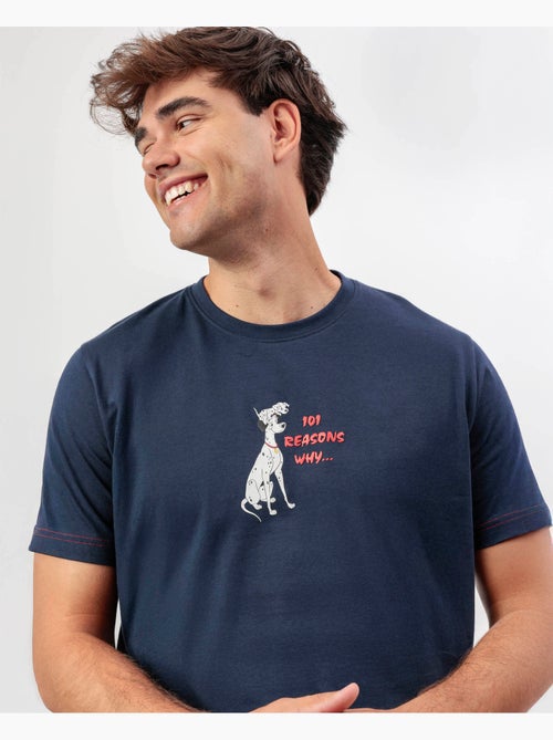 Pyjama à manches courtes Disney pour homme 101 Reasons Why - Kiabi Pyjama à manches courtes Disney pour homme 101 Reasons Why - Kiabi
