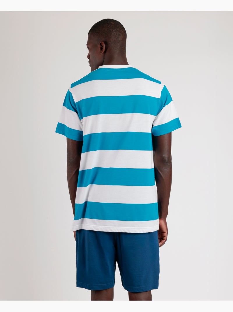 Pyjama à manches courtes Disney Ride The Wave pour homme Bleu - Kiabi
