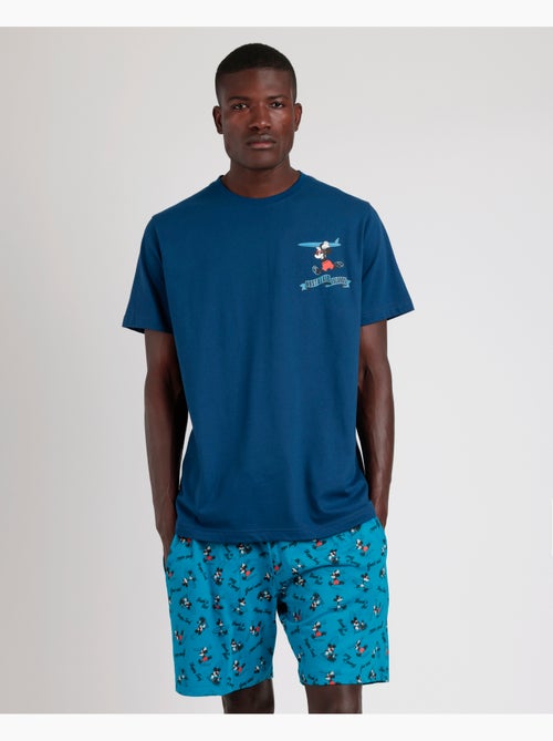 Pyjama à manches courtes Disney Ride The Wave pour homme - Kiabi
