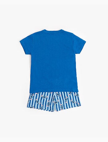 Pyjama à manches courtes DISNEY Stitch Waves pour garçon