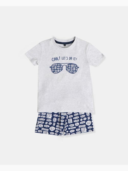 Pyjama à manches courtes DIVER Cool pour garçons - Kiabi Pyjama à manches courtes DIVER Cool pour garçons - Kiabi