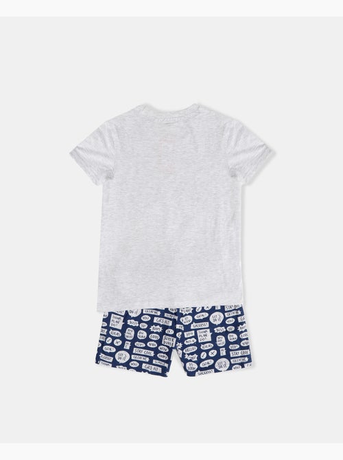 Pyjama à manches courtes DIVER Cool pour garçons - Kiabi Pyjama à manches courtes DIVER Cool pour garçons - Kiabi
