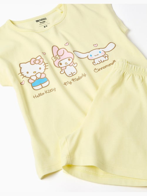 Pyjama à manches courtes en coton avec imprimé Hello Kitty - Kiabi