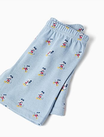 Pyjama à manches courtes en coton avec Mickey