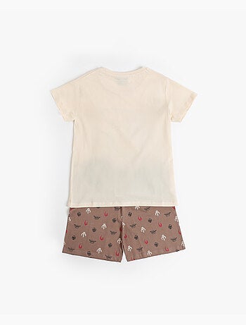 Pyjama à manches courtes en lin pour garçon STAR WARS