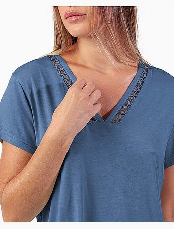 Pyjama à manches courtes Fresh Air pour femme ADMAS CLASSIC