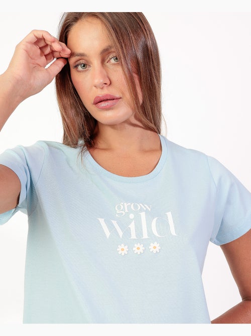 Pyjama à manches courtes Grow Wild pour femme ADMAS - Kiabi Pyjama à manches courtes Grow Wild pour femme ADMAS - Kiabi