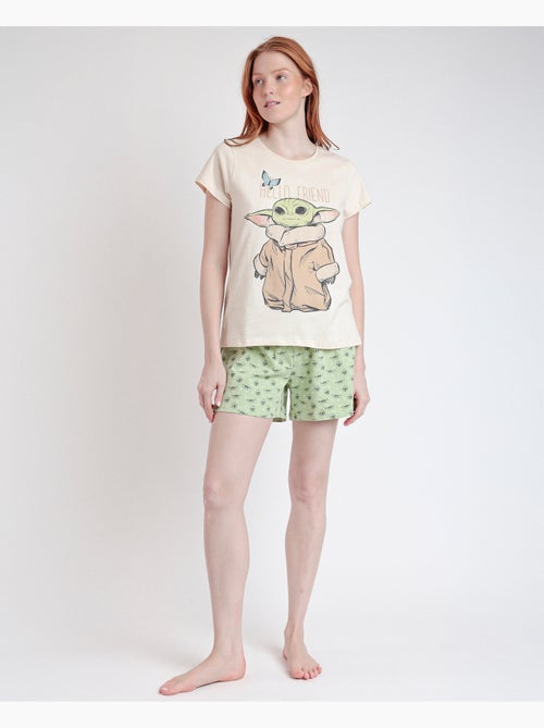 Pyjama à manches courtes Hello Friend pour femme STAR WARS - Kiabi