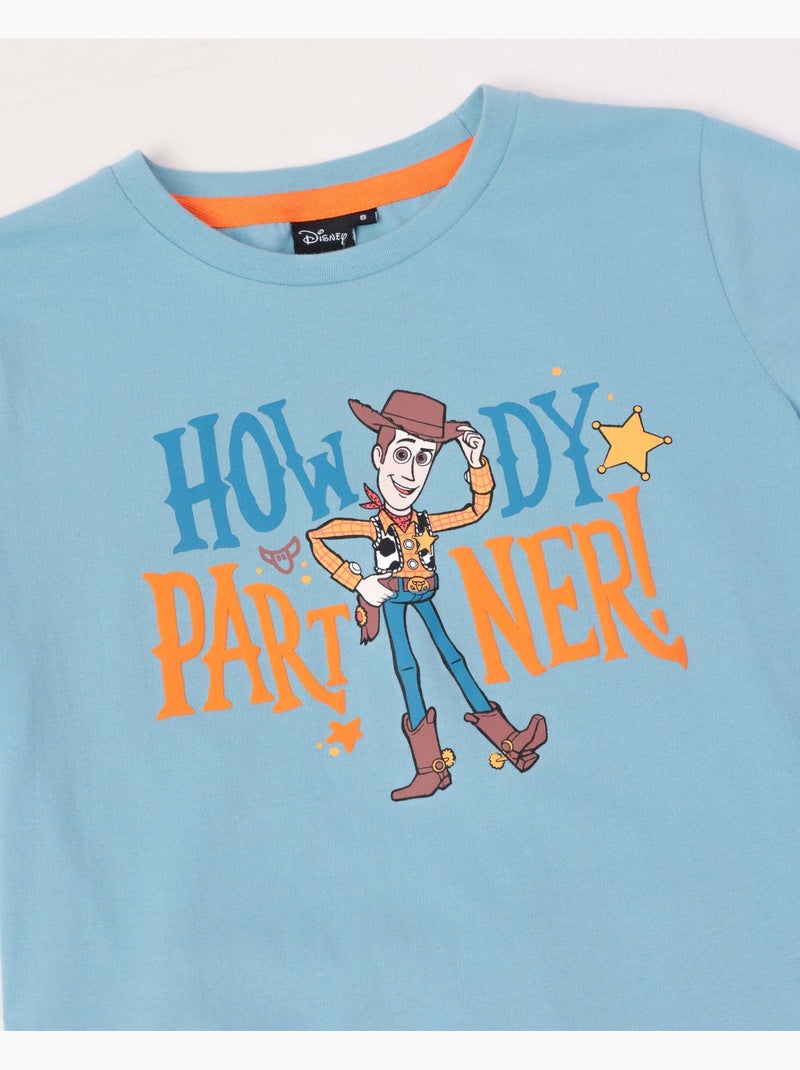 Pyjama à manches courtes Howdy pour garçon TOY STORY Bleu - Kiabi