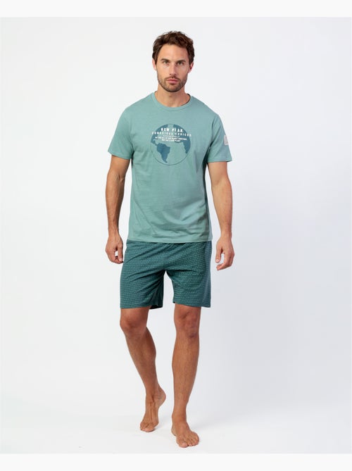 Pyjama à manches courtes Impact pour homme NEW PLAN - Kiabi Pyjama à manches courtes Impact pour homme NEW PLAN - Kiabi