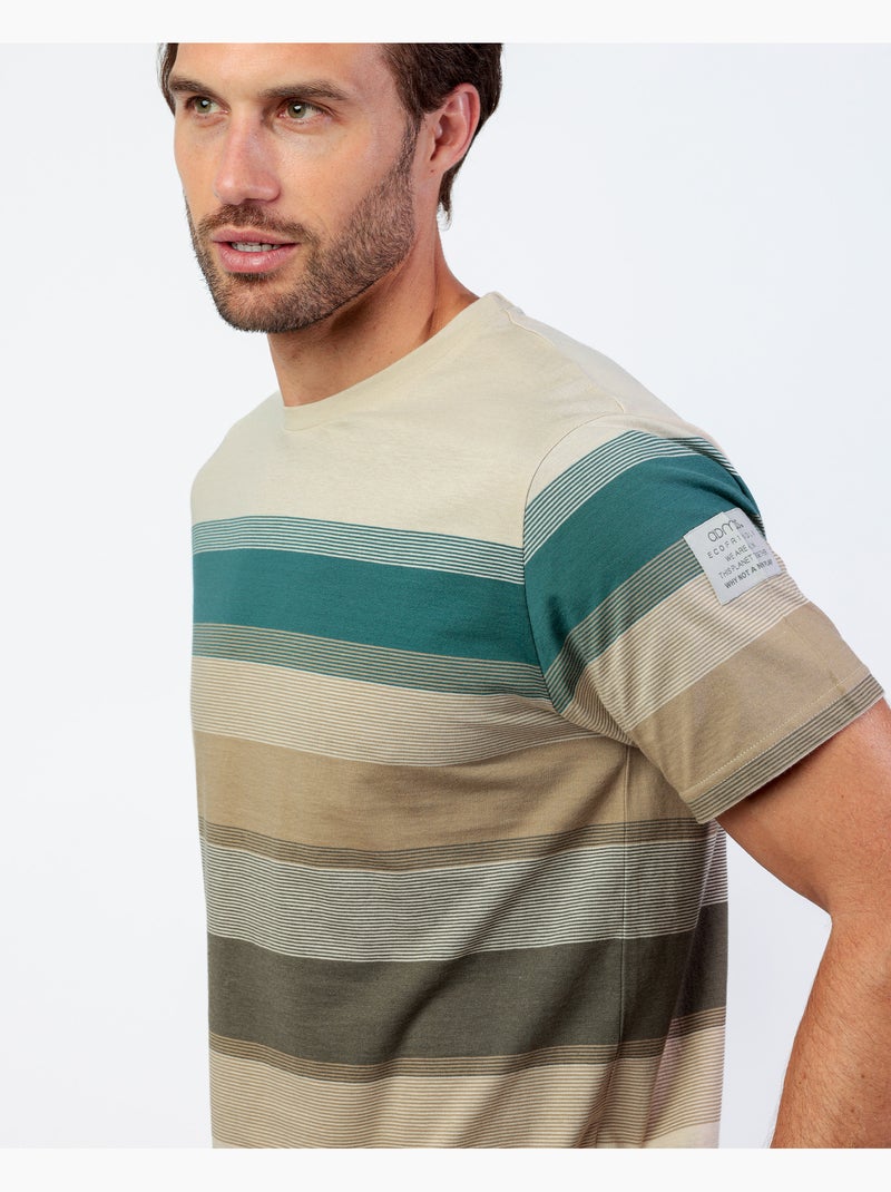 Pyjama à manches courtes Impact pour homme NEW PLAN Camel - Kiabi