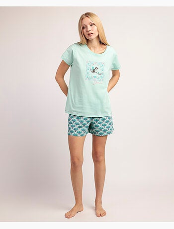 Pyjama à manches courtes Jasmine pour femme DISNEY