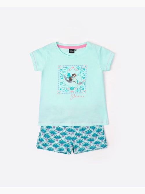 Pyjama à manches courtes Jasmine pour fille DISNEY - Kiabi