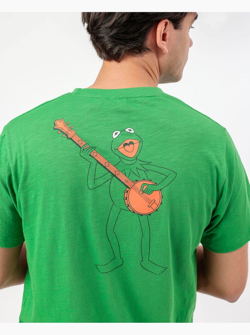 Pyjama à manches courtes Kermit la grenouille DISNEY MUPPETS pour homme Vert - Kiabi