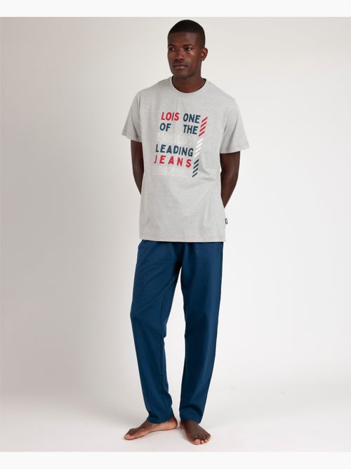 Pyjama à manches courtes Leader pour homme LOIS - Kiabi Pyjama à manches courtes Leader pour homme LOIS - Kiabi