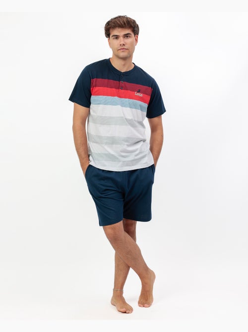 Pyjama à manches courtes LOIS pour homme Edge - Kiabi Pyjama à manches courtes LOIS pour homme Edge - Kiabi