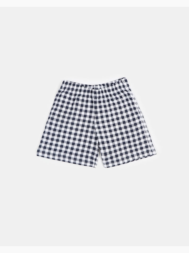 Pyjama à manches courtes Lou Lou pour enfants ADMAS Bleu marine - Kiabi