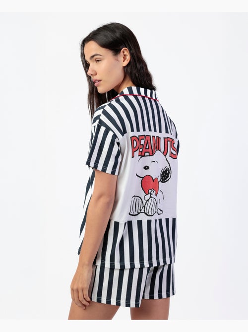 Pyjama à manches courtes Love Sailor pour femme de PEANUTS - Kiabi Pyjama à manches courtes Love Sailor pour femme de PEANUTS - Kiabi