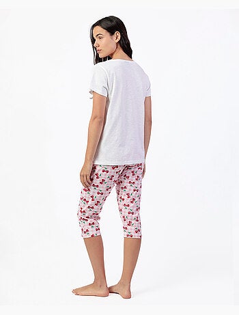Pyjama à manches courtes Minnie Cherry pour femme de Disney