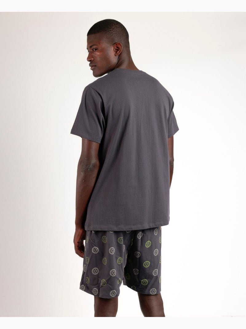 Pyjama à manches courtes néon pour homme STAR WARS Galactic Empire Gris foncé - Kiabi