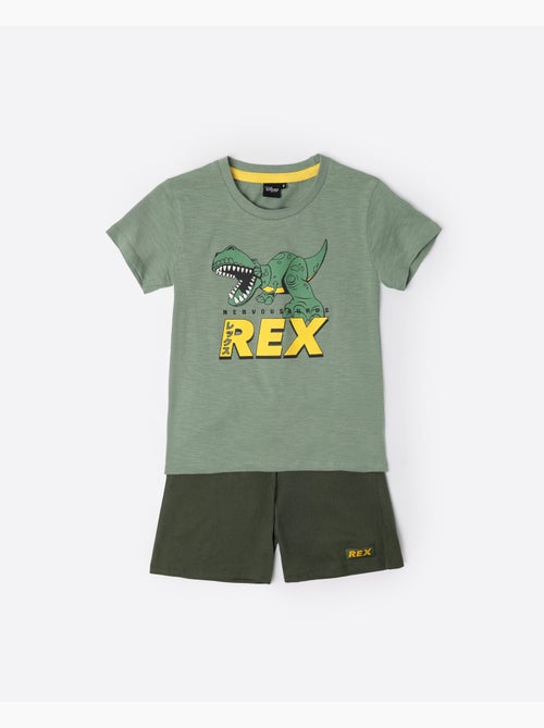 Pyjama à manches courtes Nervousaurus pour enfants de TOY STORY - Kiabi Pyjama à manches courtes Nervousaurus pour enfants de TOY STORY - Kiabi