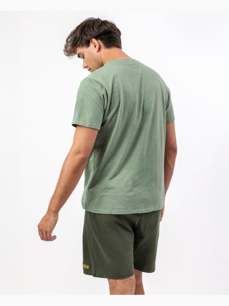 Pyjama à manches courtes Nervousaurus pour homme de TOY STORY Vert - Kiabi