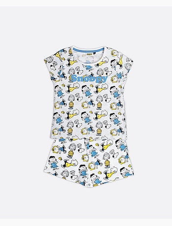 Pyjama à manches courtes PEANUTS Party Friends pour filles