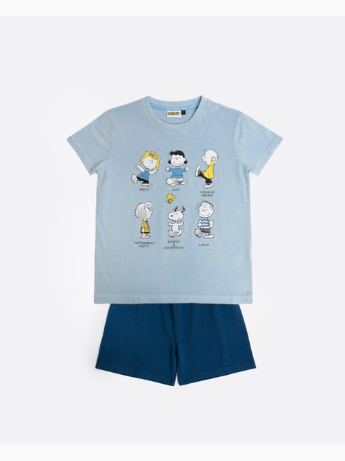Pyjama à manches courtes PEANUTS Party Friends pour garçons - Kiabi Pyjama à manches courtes PEANUTS Party Friends pour garçons - Kiabi