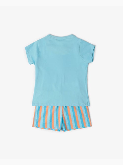 Pyjama à manches courtes PEANUTS Snoopy Van pour fille - Kiabi