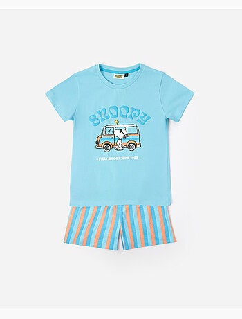 Pyjama à manches courtes PEANUTS Snoopy Van pour garçon