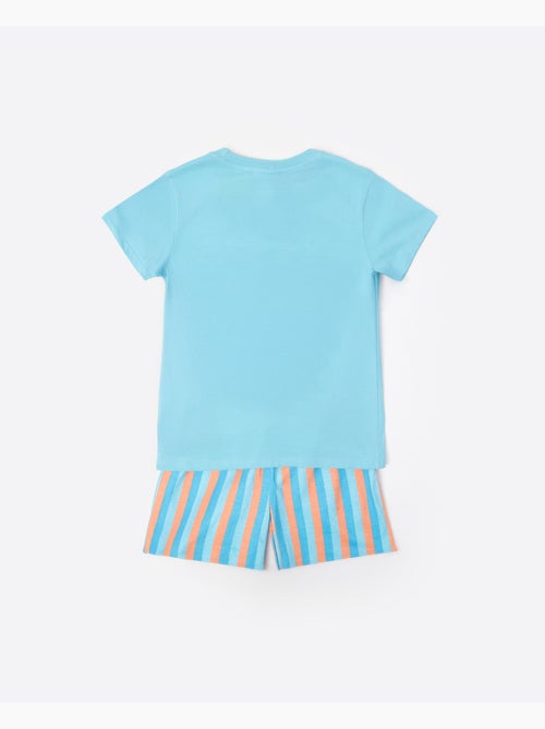 Pyjama à manches courtes PEANUTS Snoopy Van pour garçon - Kiabi