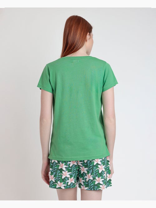 Pyjama à manches courtes pour femme ADMAS > - Kiabi