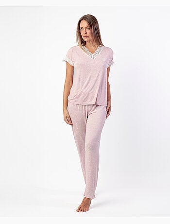 Pyjama à manches courtes pour femme ADMAS CLASSIC Hearts
