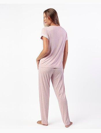 Pyjama à manches courtes pour femme ADMAS CLASSIC Hearts