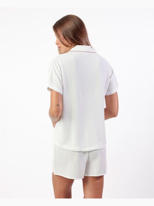 Pyjama à manches courtes pour femme ADMAS CLASSIC, modèle Arabia classique - Kiabi Pyjama à manches courtes pour femme ADMAS CLASSIC, modèle Arabia classique - Kiabi