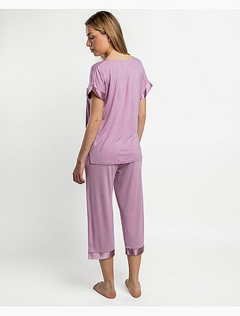 Pyjama à manches courtes pour femme ADMAS CLASSIC Soft Dreams