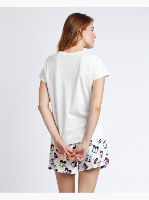 Pyjama à manches courtes pour femme Disney > - Kiabi Pyjama à manches courtes pour femme Disney > - Kiabi