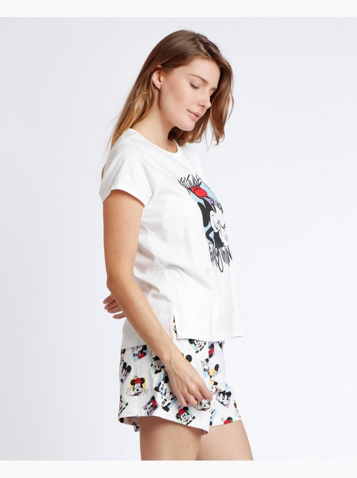 Pyjama à manches courtes pour femme Disney > - Kiabi Pyjama à manches courtes pour femme Disney > - Kiabi