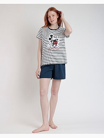 Pyjama à manches courtes pour femme Disney Generals