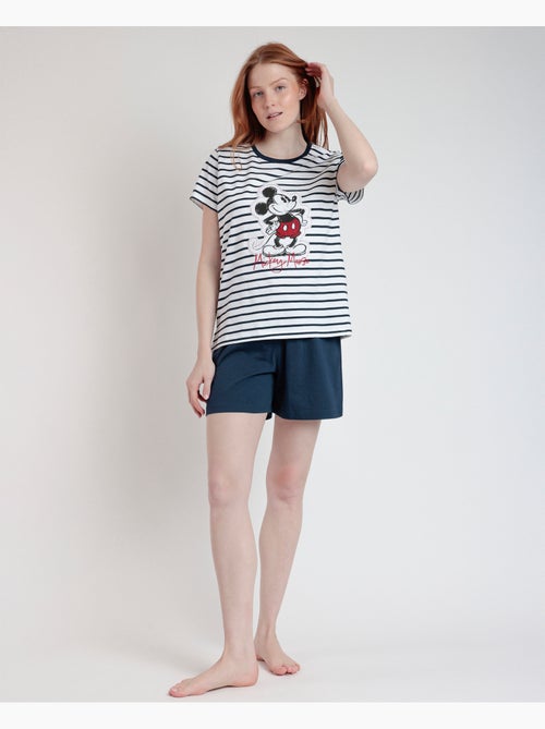 Pyjama à manches courtes pour femme Disney Generals - Kiabi