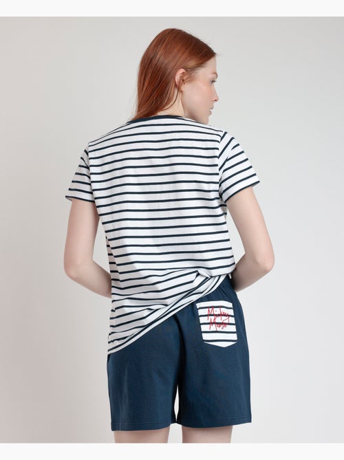 Pyjama à manches courtes pour femme Disney Generals - Kiabi