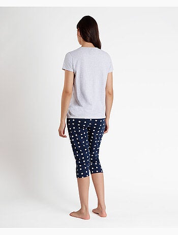 Pyjama à manches courtes pour femme Disney Love is in the Air