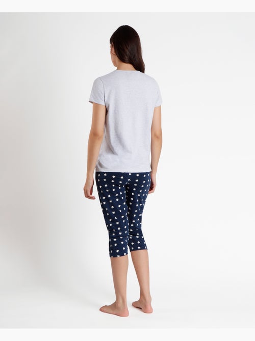 Pyjama à manches courtes pour femme Disney Love is in the Air - Kiabi Pyjama à manches courtes pour femme Disney Love is in the Air - Kiabi