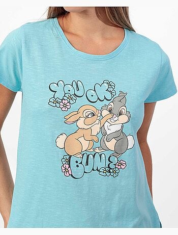 Pyjama à manches courtes pour femme Disney No Bunny Like You