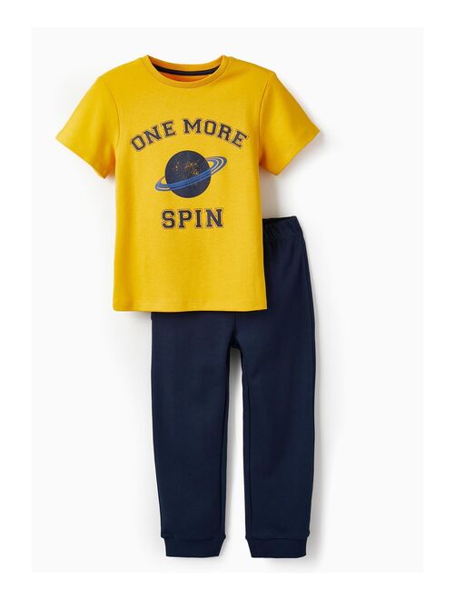 Pyjama à manches courtes pour garçon 'One More Spin' manches courtes OUT OF THIS WORLD - Kiabi